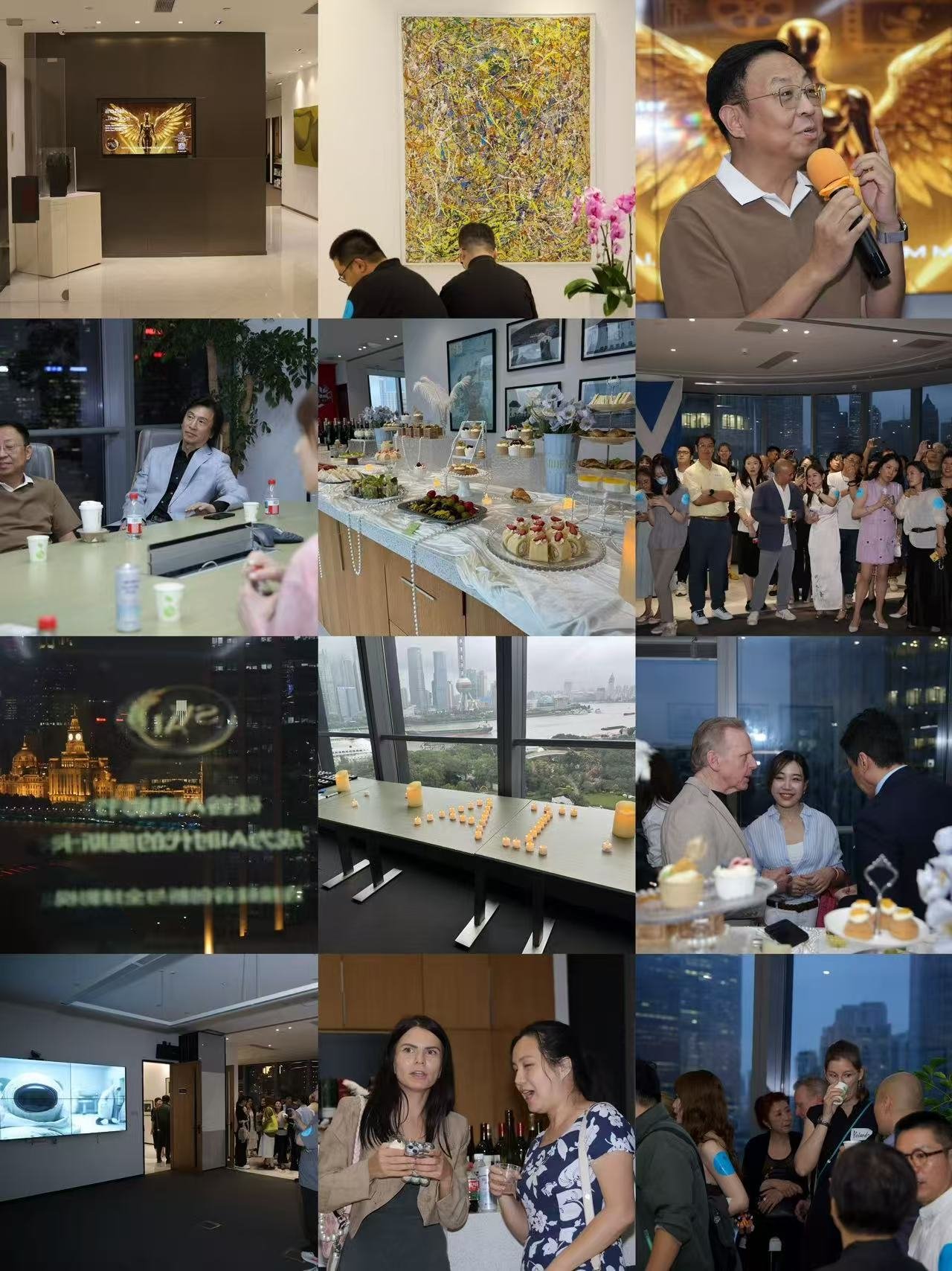 SVAIFF Shanghai Kickoff event highlights collage