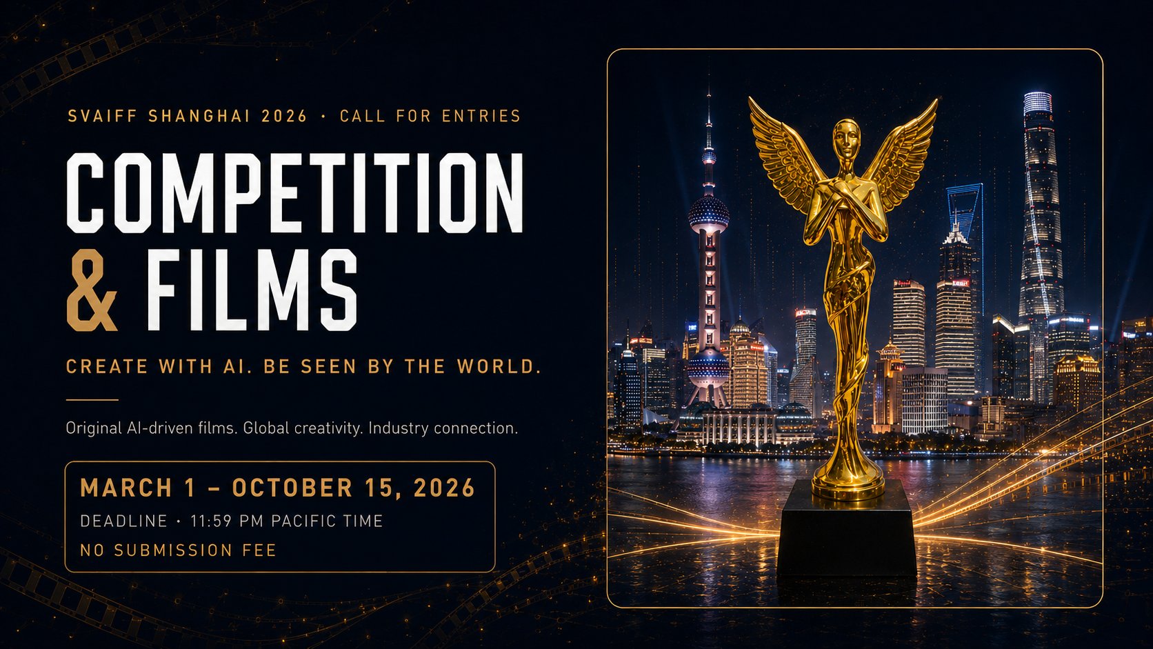 Competition & Films — SVAIFF Shanghai 2026 Call for Entries